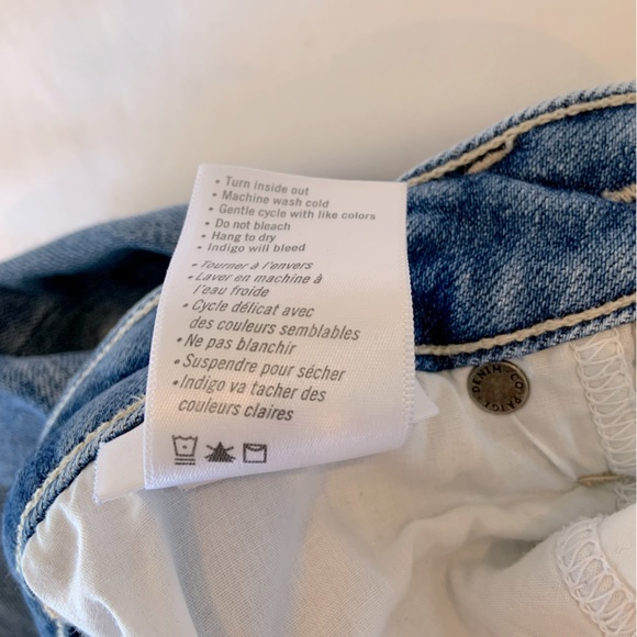 Paige Womens Size 25 Hoxton Ankle Peg Jean Stretch Straight Leg Mid Rise Denim - Picture 9 of 9